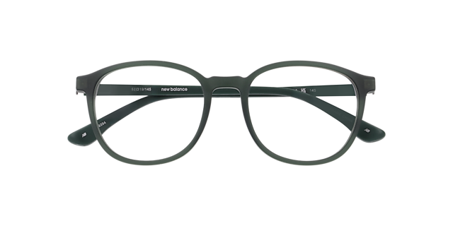 Nb4189 Green Matte AcetateEyeglass Frames for Glasses Direct, Closed View