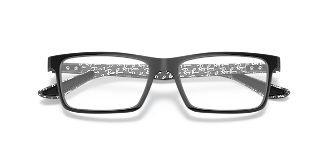 RB8901 Black PlasticEyeglass Frames for Glasses Direct, Closed View