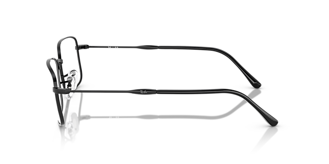 RB3746V Black MetalEyeglass Frames for Glasses Direct, Side View