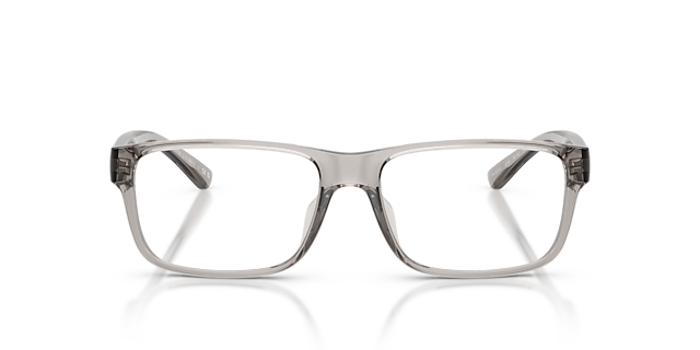 PH2237U Shiny Transparent Grey PlasticEyeglass Frames for Glasses Direct, Front View