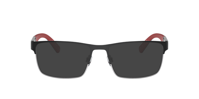 PH1215 Shiny Black & Gunmetal MetalEyeglass Frames for Glasses Direct, with Tinted Lenses