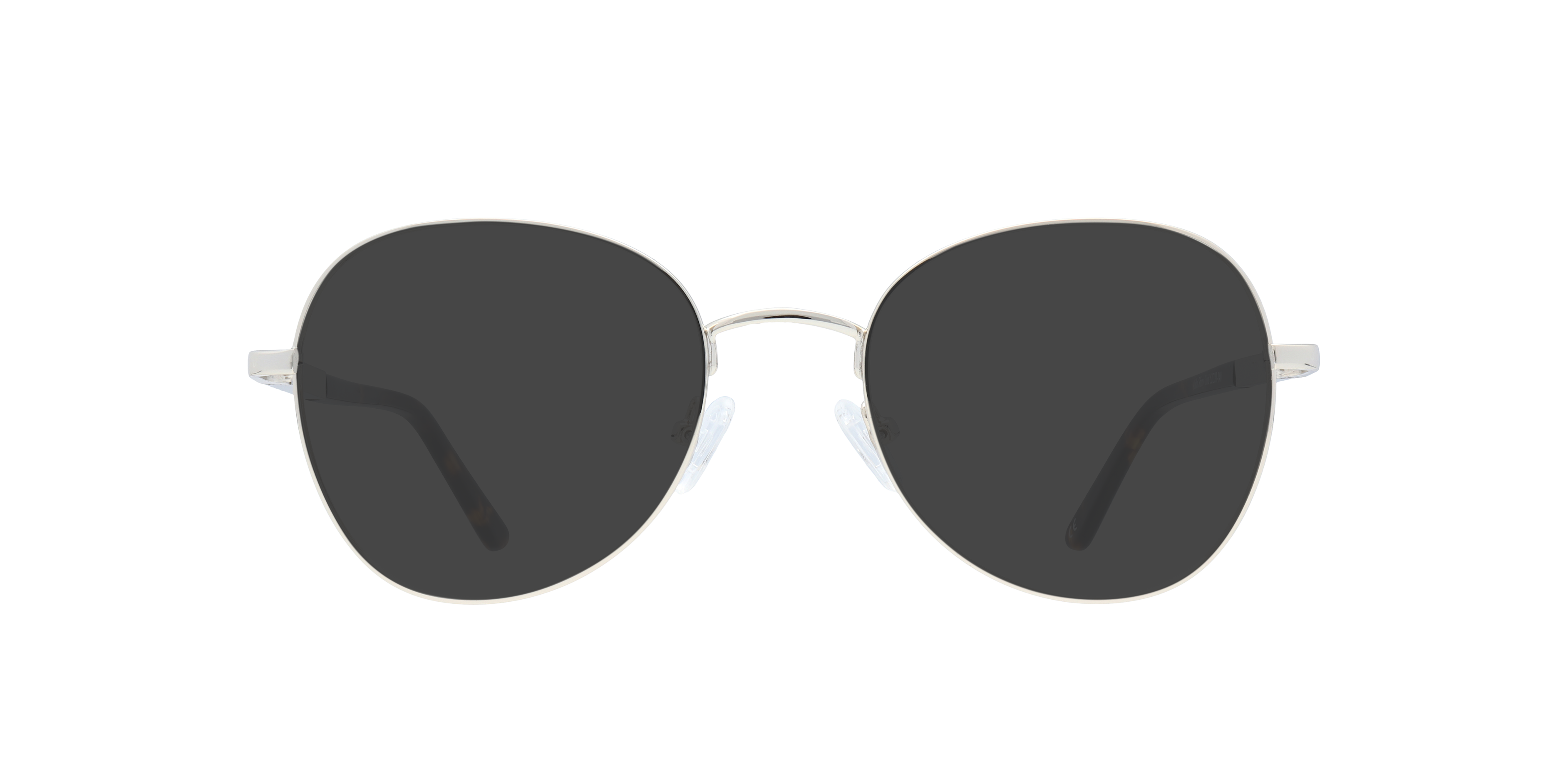 Aida Shiny Gold MetalEyeglass Frames for Glasses Direct, with Tinted Lenses