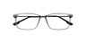 Nb4200 Grey AcetateEyeglass Frames for Glasses Direct, Closed View