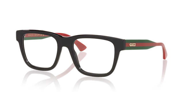 GG1870O Black AcetateEyeglass Frames for Glasses Direct, Angle View