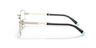 TF1142 Black On Pale Gold MetalEyeglass Frames for Glasses Direct, Side View