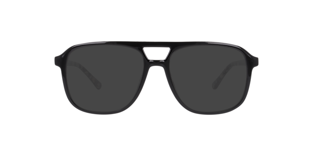 Max Black On Grey Havana PlasticEyeglass Frames for Glasses Direct, with Tinted Lenses