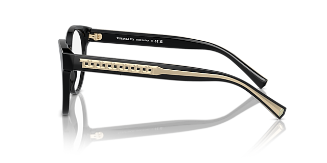 TF2250 Black AcetateEyeglass Frames for Glasses Direct, Side View
