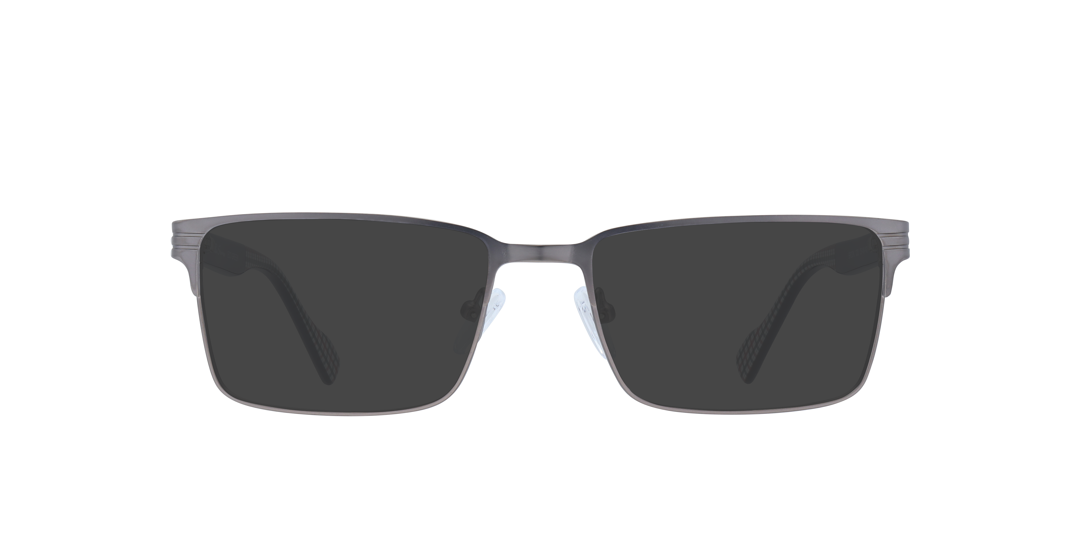 Brook BN Gunmetal PlasticEyeglass Frames for Glasses Direct, with Tinted Lenses