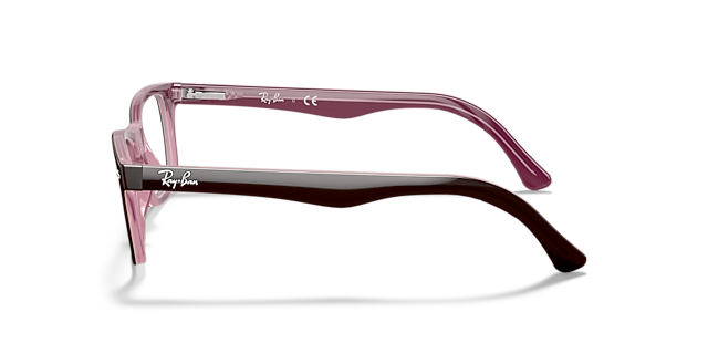 RB5228 Brown AcetateEyeglass Frames for Glasses Direct, Side View