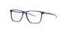 Curove Blue AcetateEyeglass Frames for Glasses Direct, Angle View