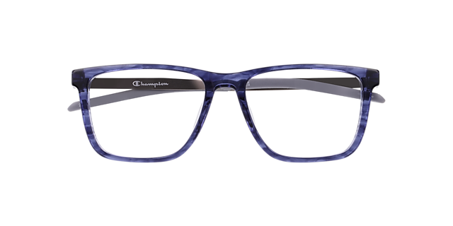 Curove Blue AcetateEyeglass Frames for Glasses Direct, Closed View