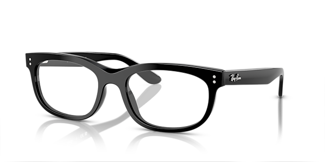 RB5489 Black AcetateEyeglass Frames for Glasses Direct, Angle View