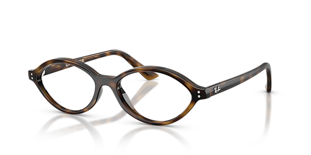 RB7265 Havana PlasticEyeglass Frames for Glasses Direct, Angle View