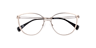 Marine Gold MetalEyeglass Frames for Glasses Direct, Closed View