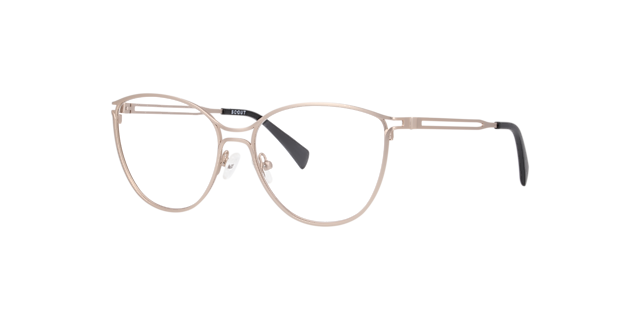 Marine Gold MetalEyeglass Frames for Glasses Direct, Angle View