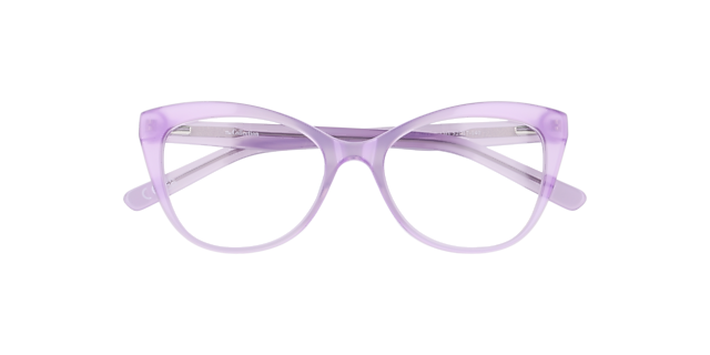 Meredith Pearly Purple AcetateEyeglass Frames for Glasses Direct, Closed View