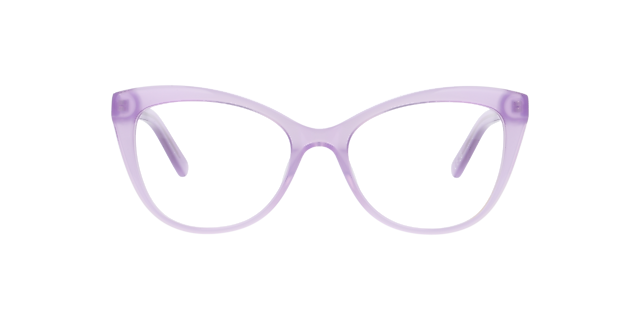 Meredith Pearly Purple AcetateEyeglass Frames for Glasses Direct, Front View
