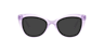 Meredith Pearly Purple AcetateEyeglass Frames for Glasses Direct, with Tinted Lenses
