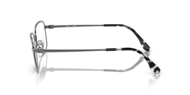 RB6495 Gunmetal MetalEyeglass Frames for Glasses Direct, Side View