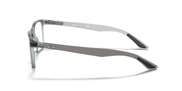 RB8903 Grey PlasticEyeglass Frames for Glasses Direct, Side View