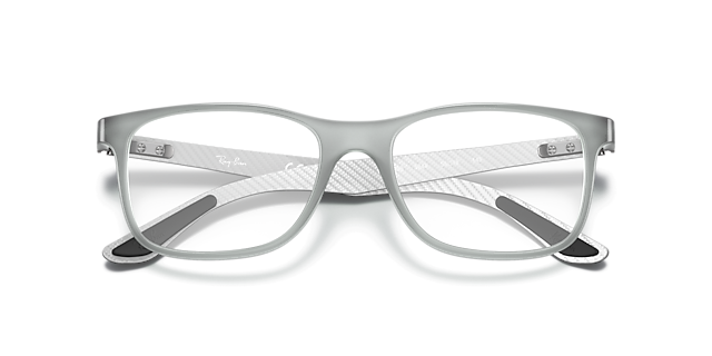 RB8903 Grey PlasticEyeglass Frames for Glasses Direct, Closed View