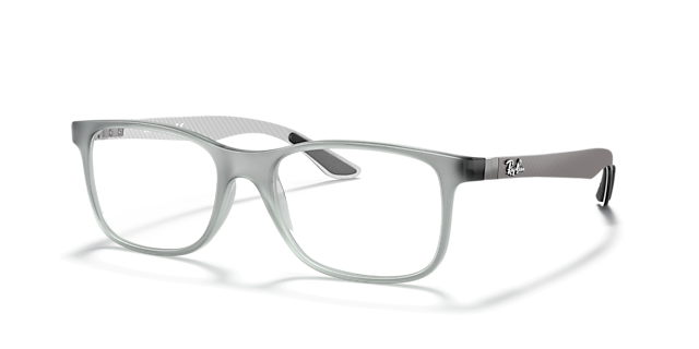 RB8903 Grey PlasticEyeglass Frames for Glasses Direct, Angle View