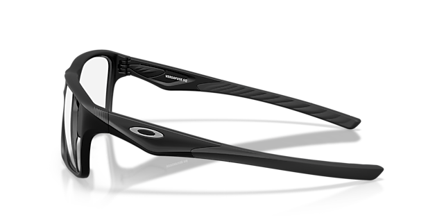 Versafuse SQ Satin Black PlasticEyeglass Frames for Glasses Direct, Side View