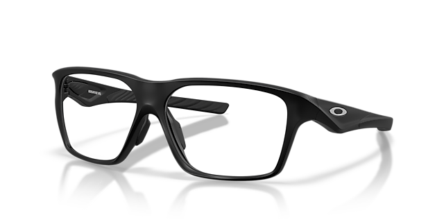 Versafuse SQ Satin Black PlasticEyeglass Frames for Glasses Direct, Angle View