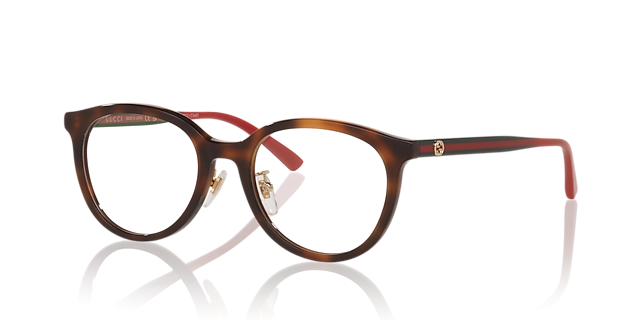 GG1867OK Tortoise AcetateEyeglass Frames for Glasses Direct, Angle View