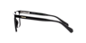 PLD D556/C Black PlasticEyeglass Frames for Glasses Direct, Side View