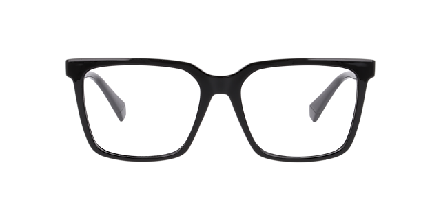 PLD D556/C Black PlasticEyeglass Frames for Glasses Direct, Front View