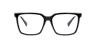 PLD D556/C Black PlasticEyeglass Frames for Glasses Direct, Front View