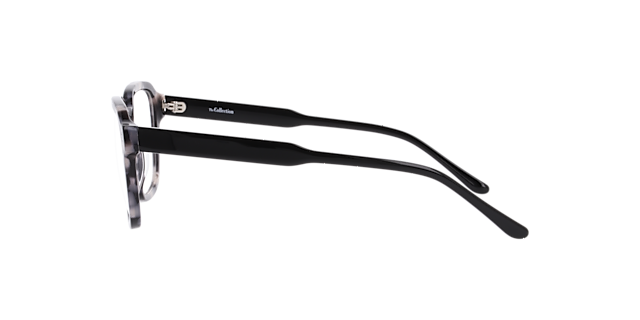 Milan Havana Grey AcetateEyeglass Frames for Glasses Direct, Side View