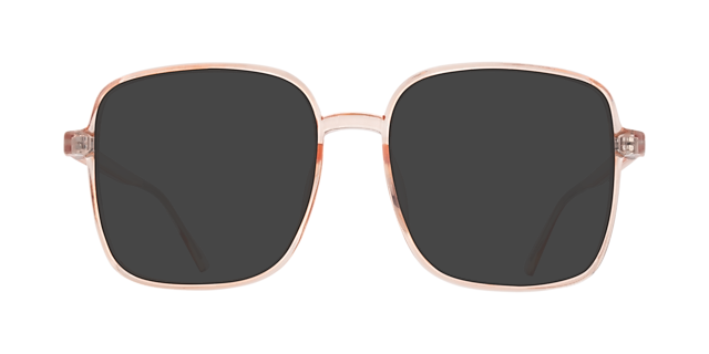 Hannah Crystal Nude PlasticEyeglass Frames for Glasses Direct, with Tinted Lenses