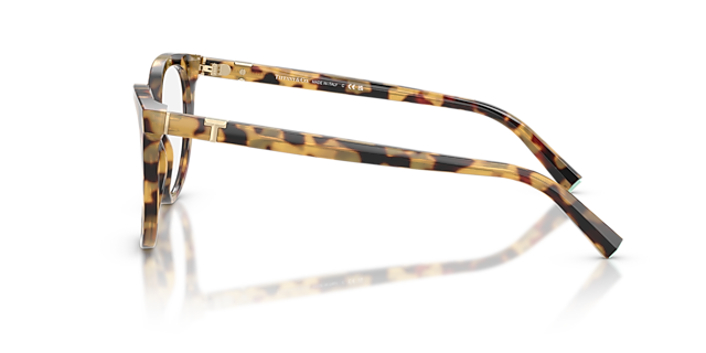TF2277 Blonde Havana AcetateEyeglass Frames for Glasses Direct, Side View
