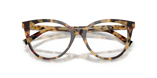TF2277 Blonde Havana AcetateEyeglass Frames for Glasses Direct, Closed View