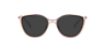 Marine Pink MetalEyeglass Frames for Glasses Direct, with Tinted Lenses