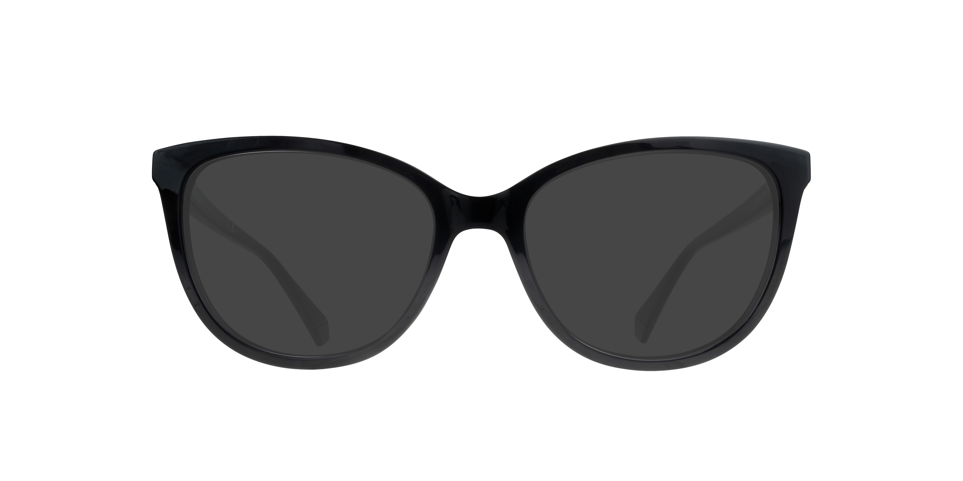 PLD D504 Black PlasticEyeglass Frames for Glasses Direct, with Tinted Lenses