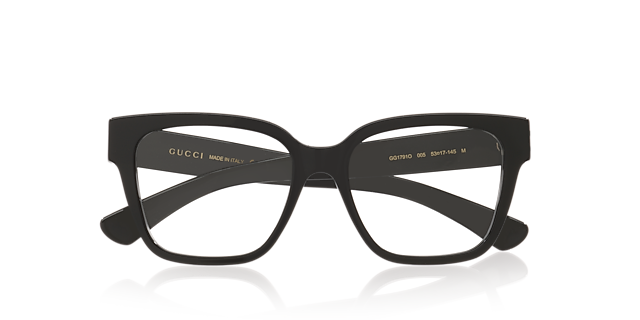 GG1791O Black AcetateEyeglass Frames for Glasses Direct, Closed View