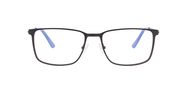 Nb4186 Gunmetal Matte MetalEyeglass Frames for Glasses Direct, Front View