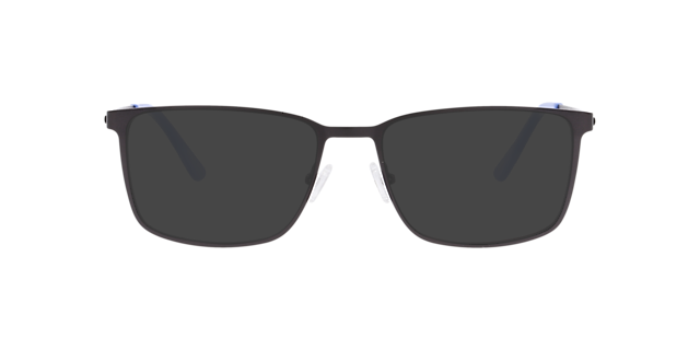 Nb4186 Gunmetal Matte MetalEyeglass Frames for Glasses Direct, with Tinted Lenses