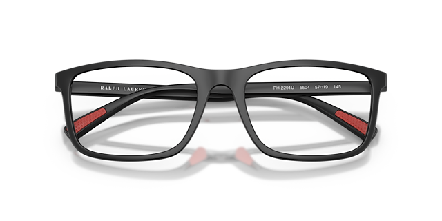 PH2291U Matte Black PlasticEyeglass Frames for Glasses Direct, Closed View