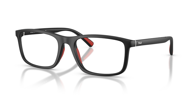 PH2291U Matte Black PlasticEyeglass Frames for Glasses Direct, Angle View