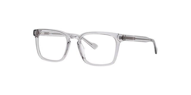 Marshall Crystal Light Grey AcetateEyeglass Frames for Glasses Direct, Angle View