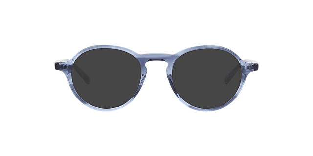 Mackenzie Horn Blue AcetateEyeglass Frames for Glasses Direct, with Tinted Lenses
