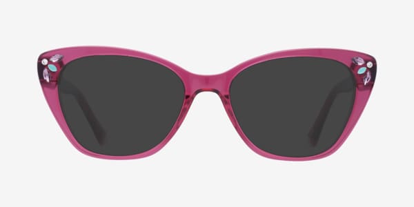 Crystal Dark Pink Gigi -  Acetate