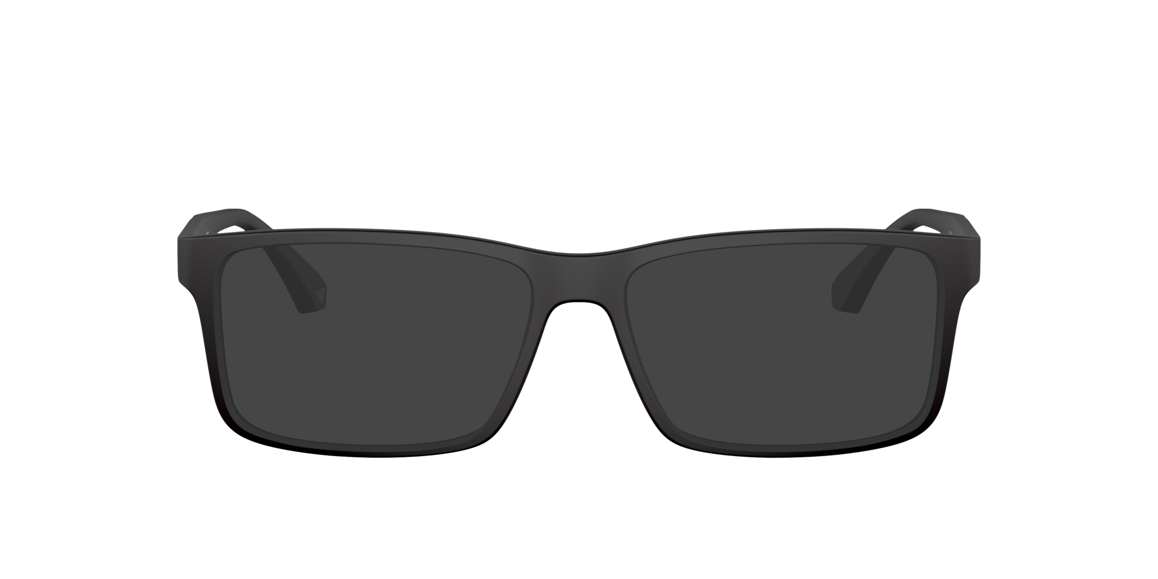 EA3038 Rubber Black PlasticEyeglass Frames for Glasses Direct, with Tinted Lenses