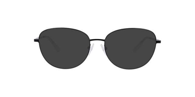 Maya Black MetalEyeglass Frames for Glasses Direct, with Tinted Lenses