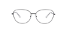 Maya Black MetalEyeglass Frames for Glasses Direct, Front View