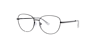 Maya Black MetalEyeglass Frames for Glasses Direct, Angle View